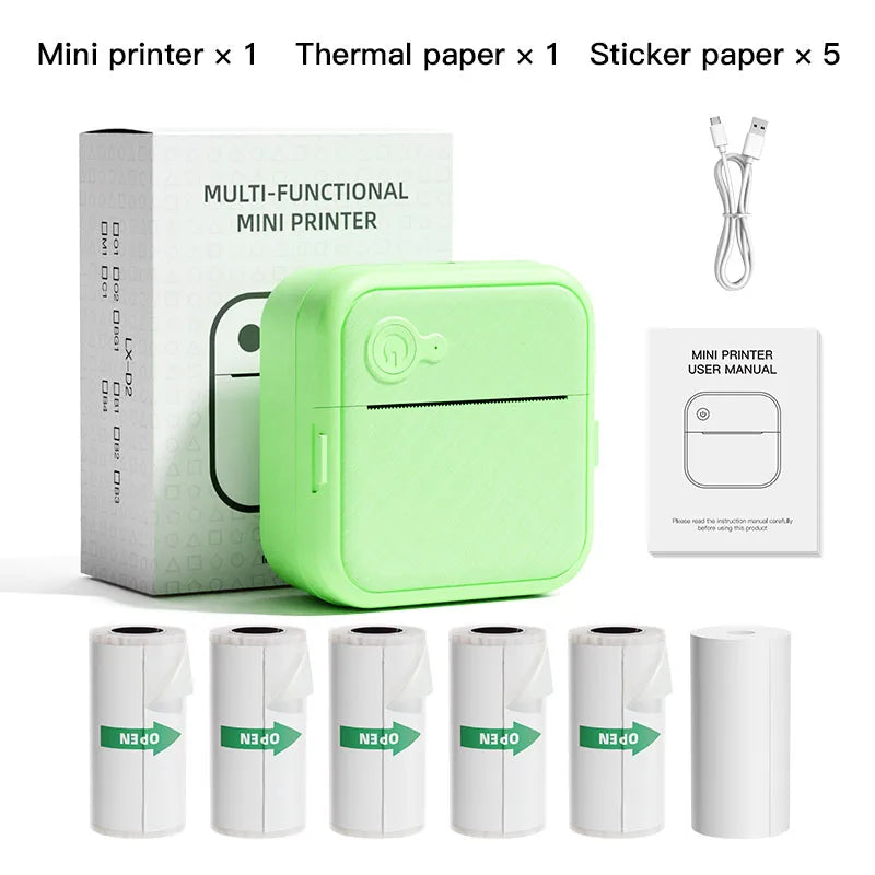 Imprimante Dolewa D8 Mini Bluetooth sans encre