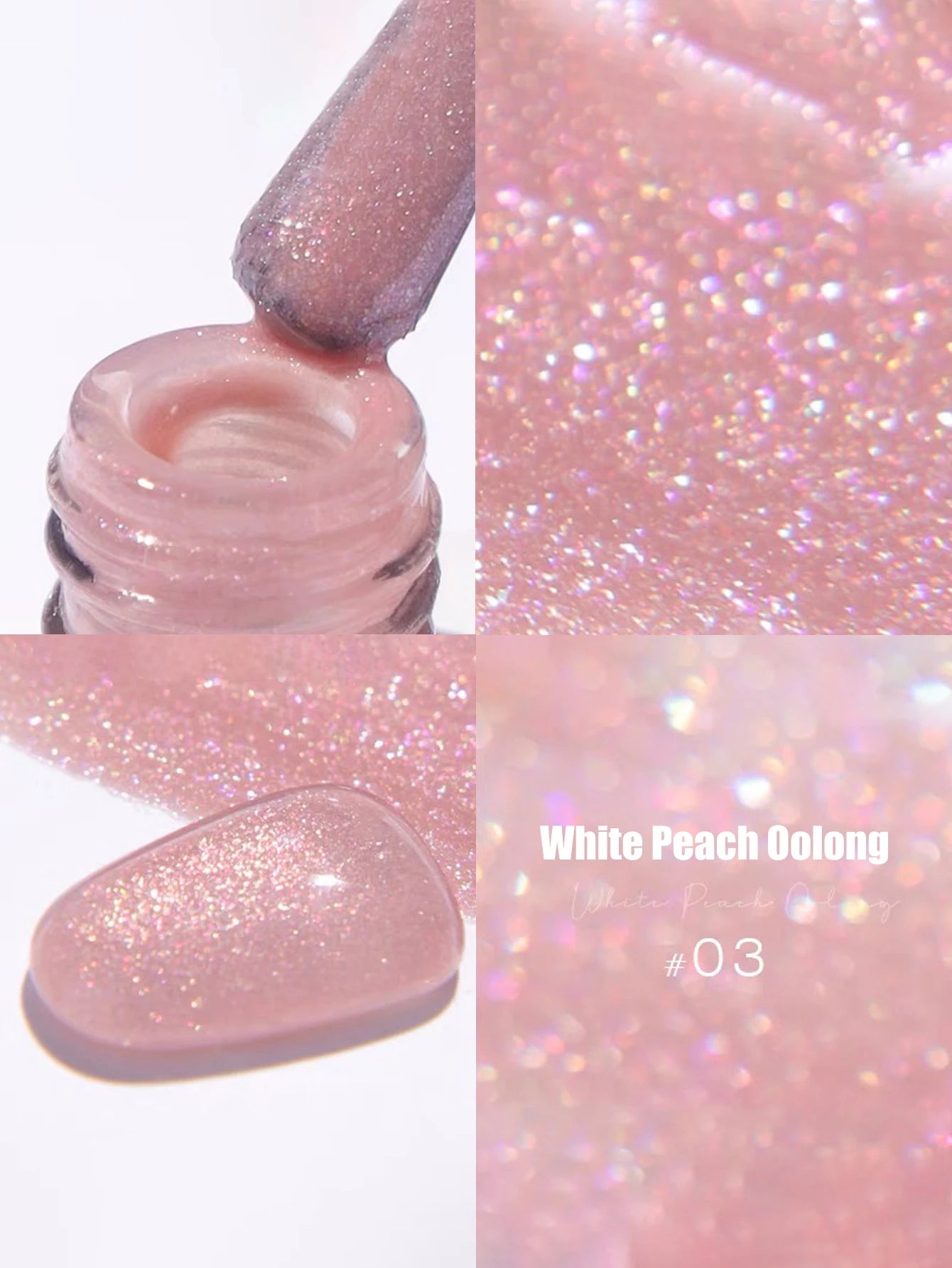 Gel Vernis Éclat Oolong 12 ml - MISS SHAKAN