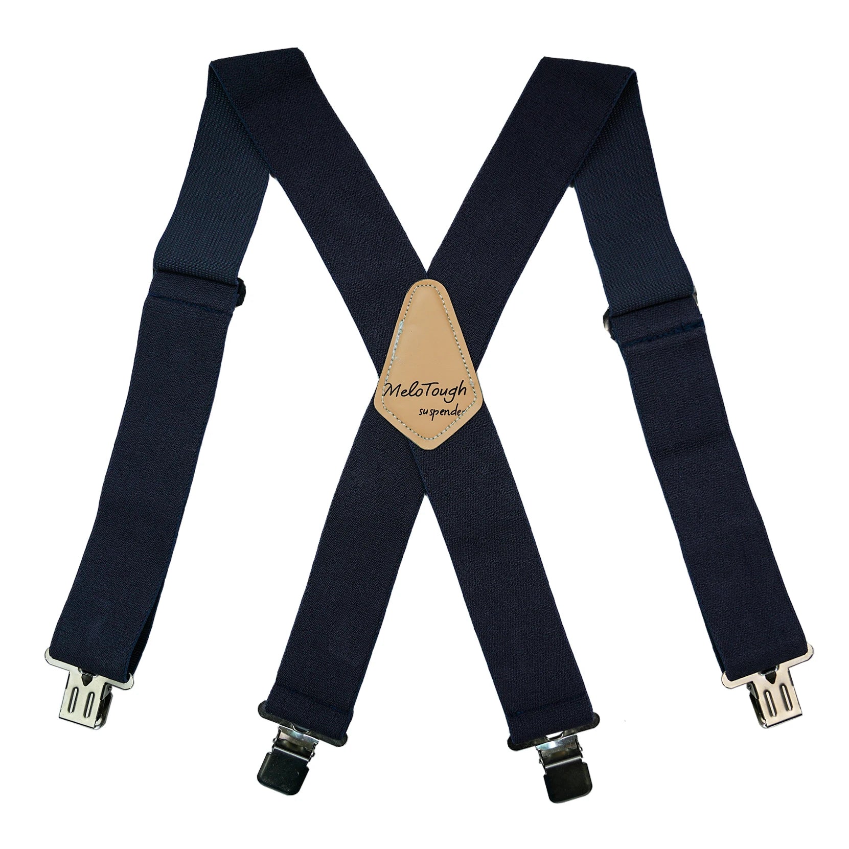 MELOTOUGH X-Back Elastic Work Suspenders for Men