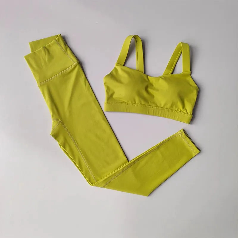 Élégance Active: Ensemble Yoga Femme 2 Pièces