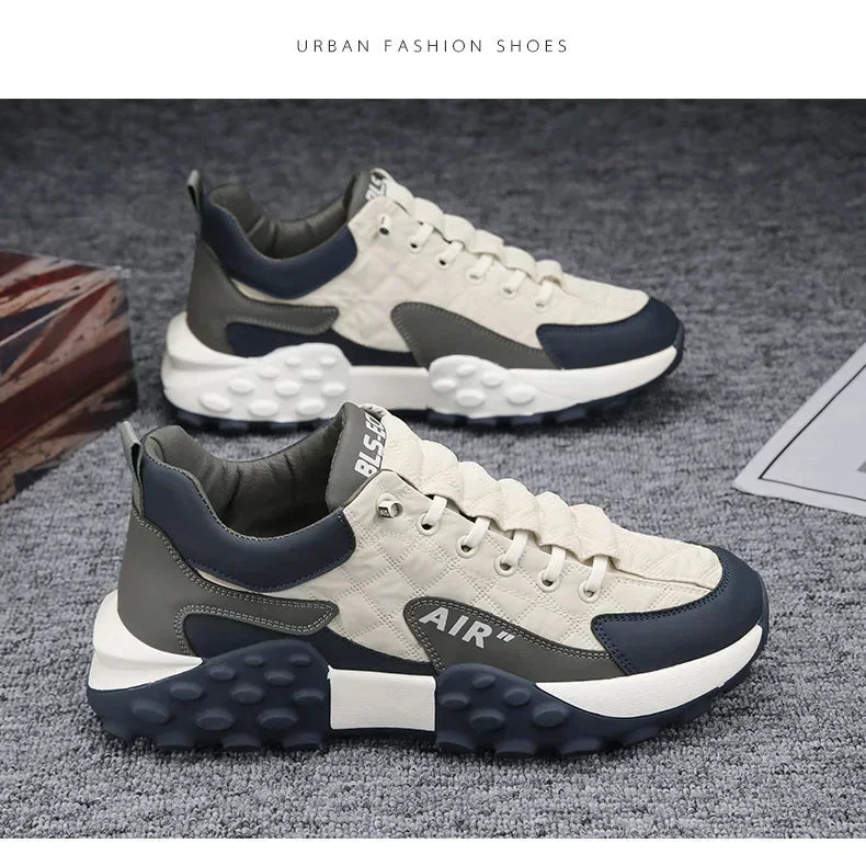 Men's Casual Platform Sneakers