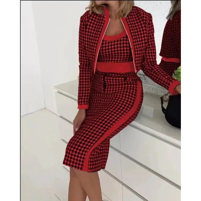 Ensemble Élégance Printanière 3 pièces pour Femme