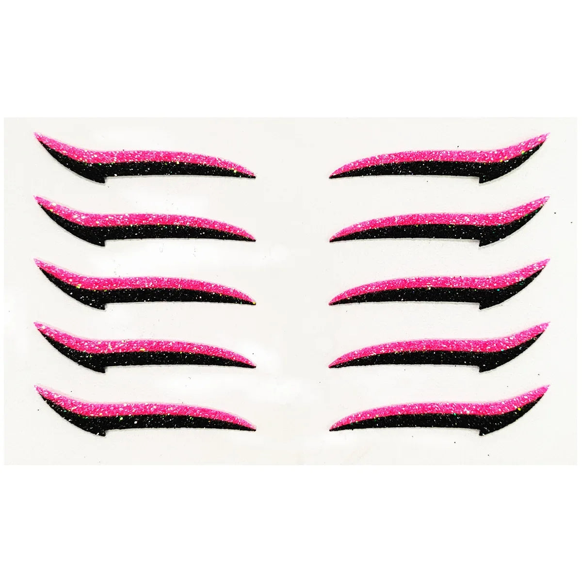 Autocollants Glamour pour Double Paupière Étincelants