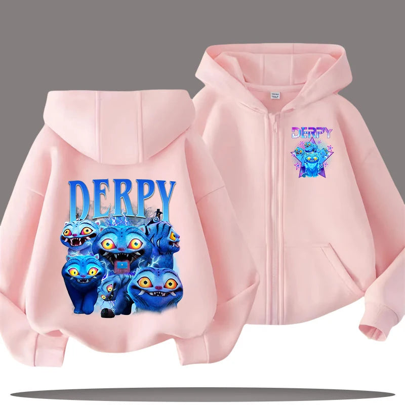 Sweatshirt Zippé Kpop Démon Enfants