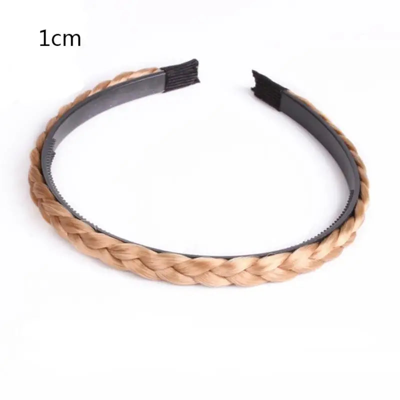 Bandeau Rétro Tressé Sauna Chic