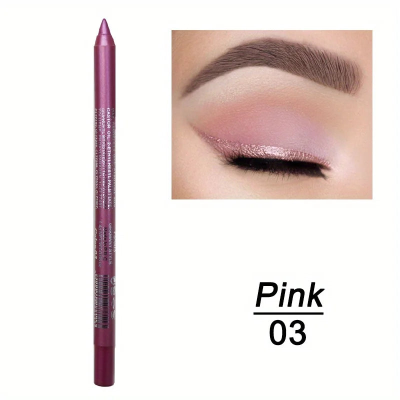Crayon Eyeliner Brillant et Imperméable Multicolore