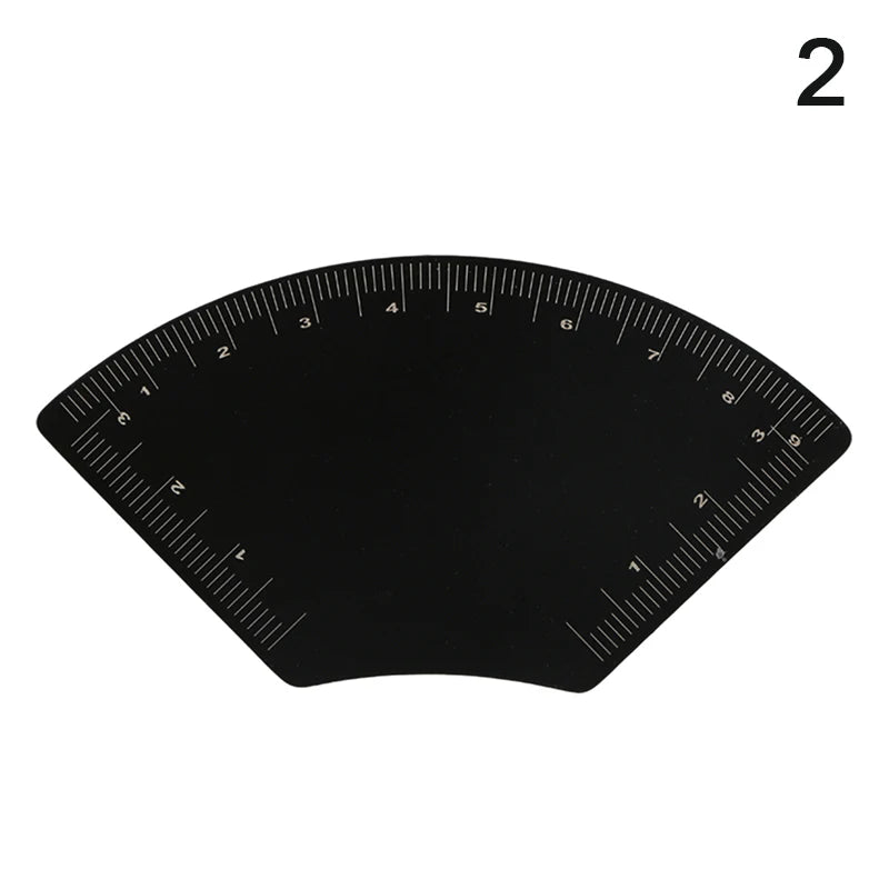 Règle Précise pour Sourcils en Aluminium