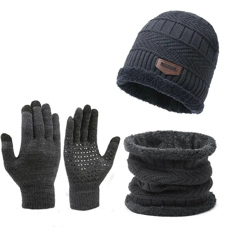 Ensemble Hiver Chic : Chapeau, Écharpe & Gants