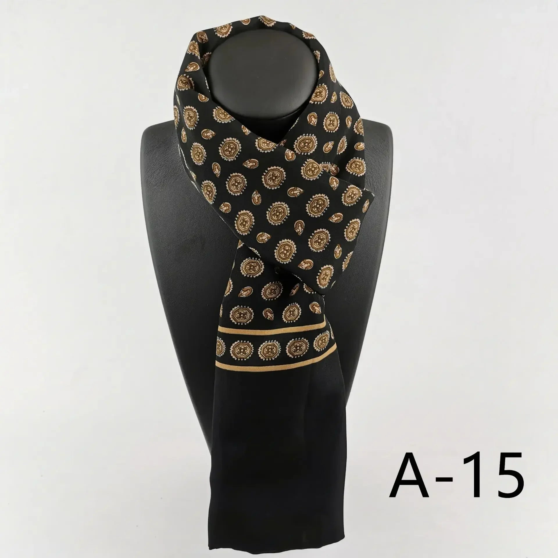 Chic Silk Scarf: Luxe Plaid for All Seasons