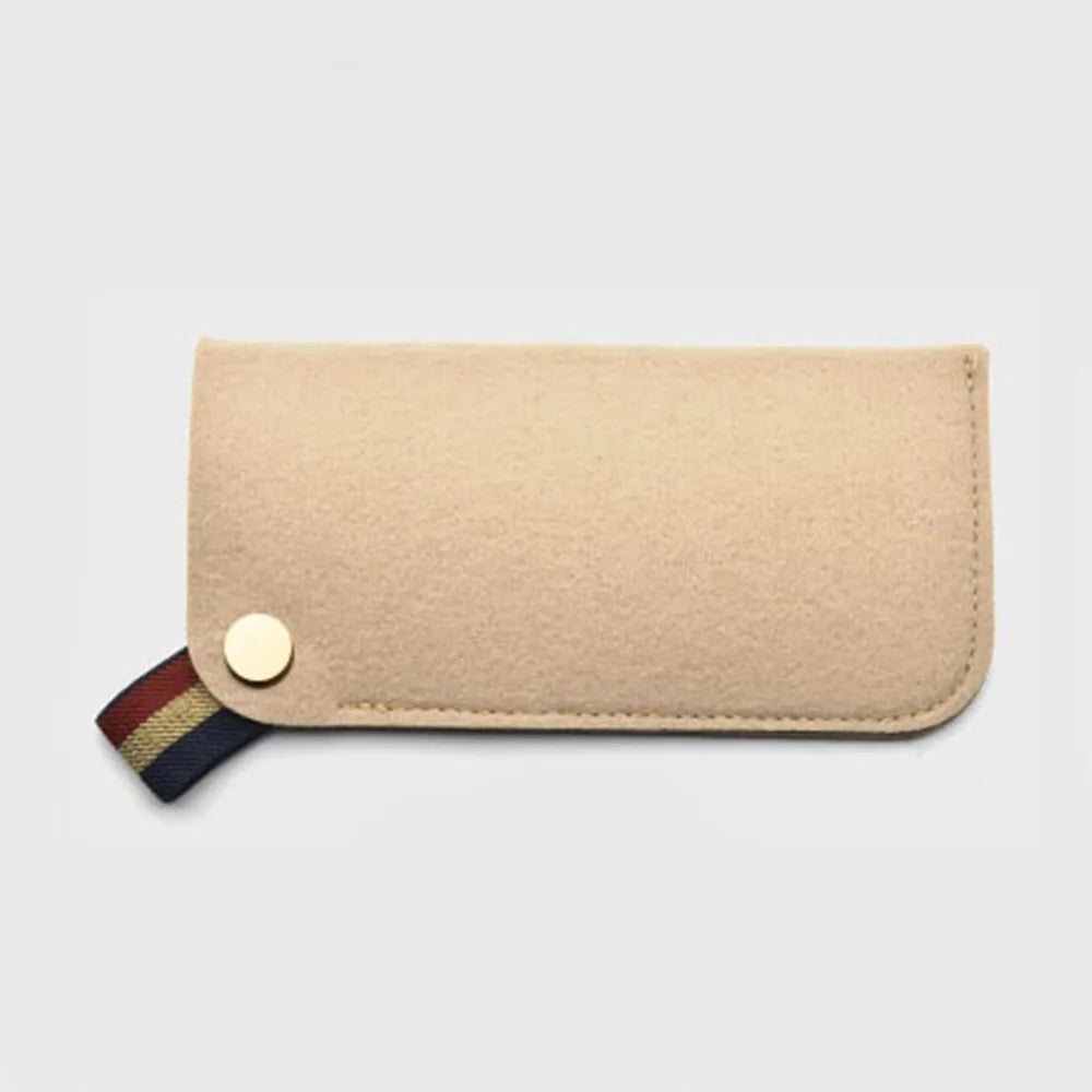 Feutre Chic: Pochette Portable pour Lunettes