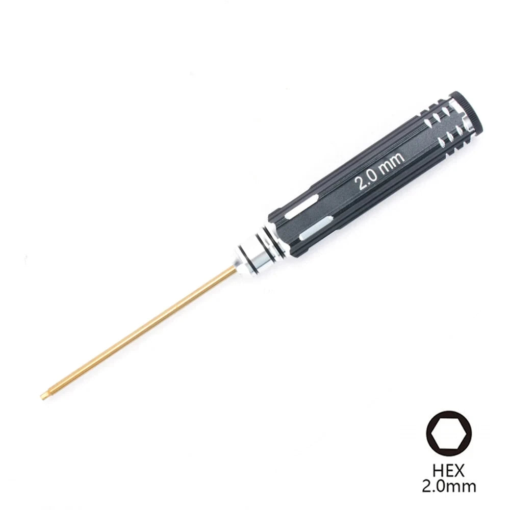 Tournevis Titane Hexagonal RC 1.5-3MM