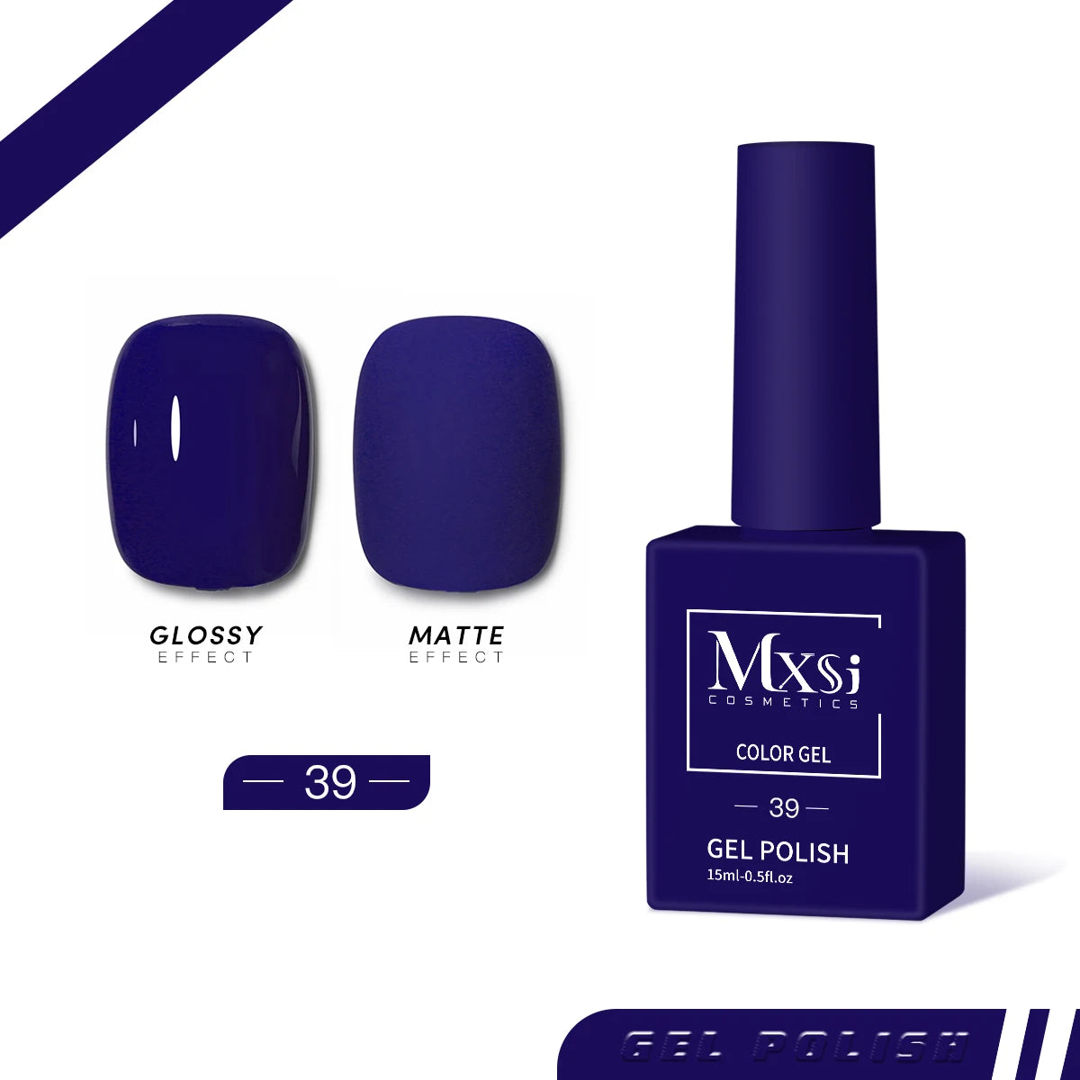 Vernis Gel Mxsi 15ml Couleurs Néo-Royal