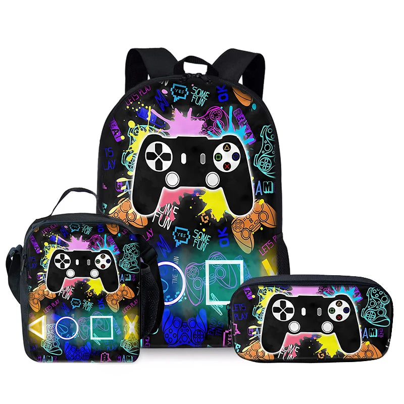 Sac à dos 3D Flamme Brûlante VINKA