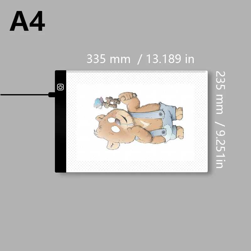 LED Art Tracer Pad - Transparent Drawing Tool