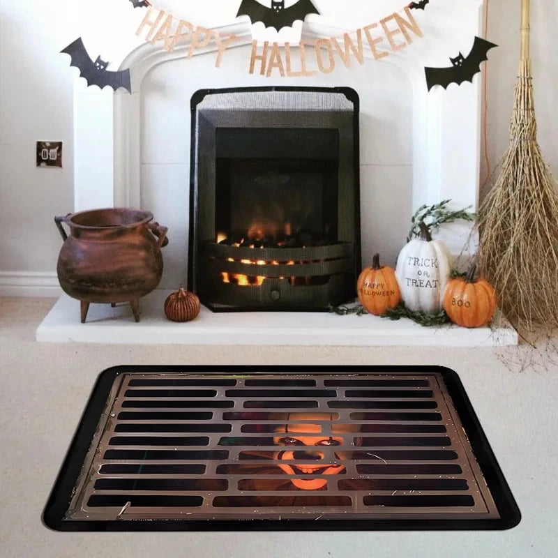 3D Horror Doormat: Halloween Spooky Floor Decor