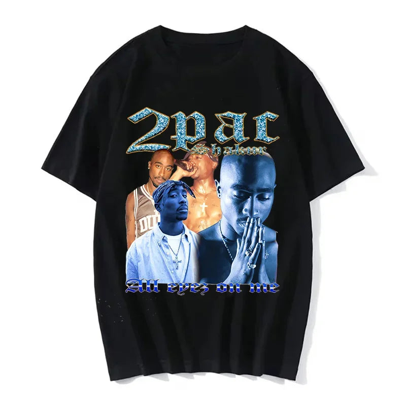 T-shirt Hip Hop Tupac Style Urbain