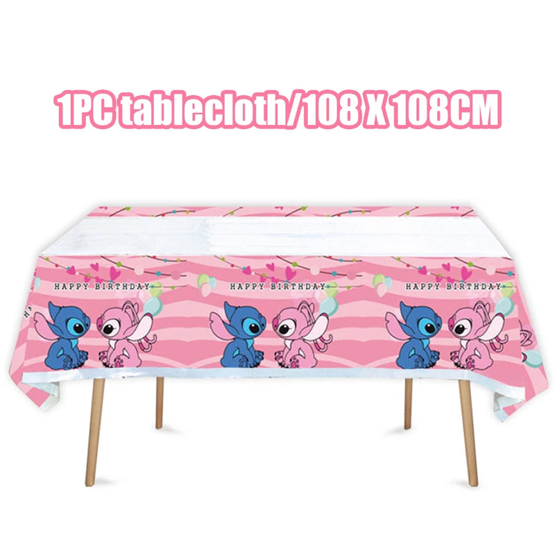 Disney Lilo & Stitch Pink Party Set