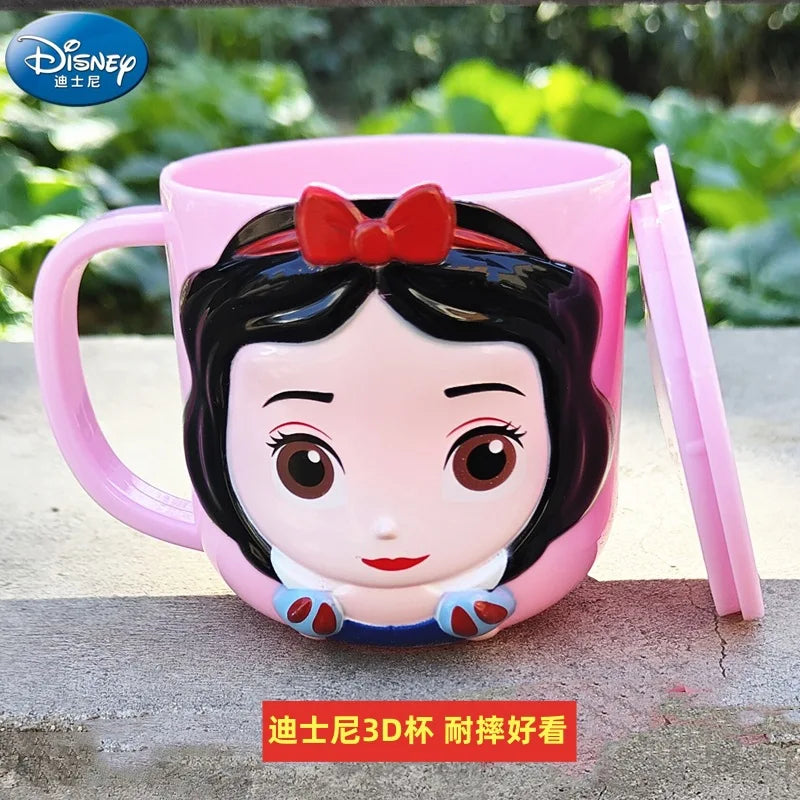 Tasse Mickey Elsa 3D pour enfants avec couvercle