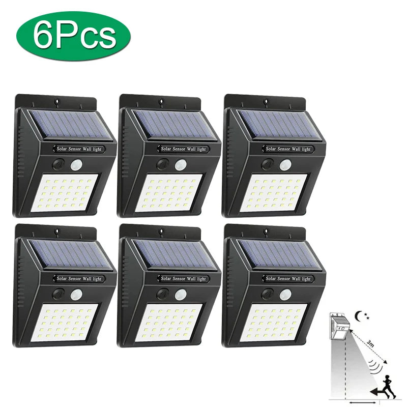 Lumière Solaire PIR 30 LED IP65