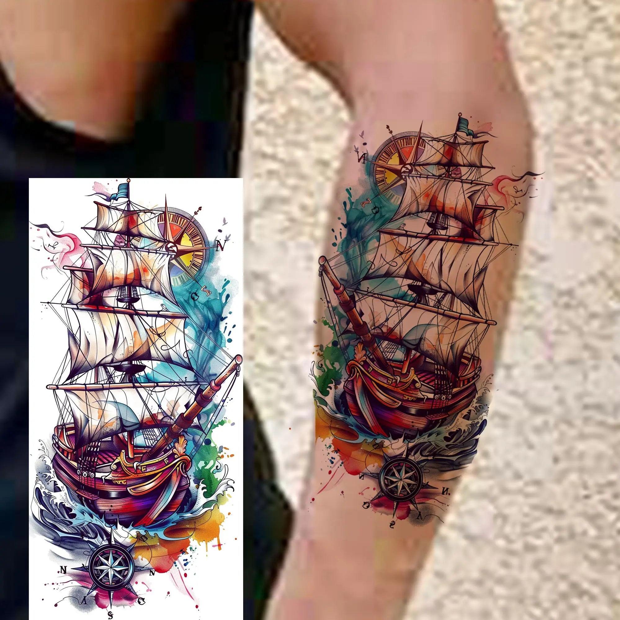 Tatouages Pirates Nautiques Éternels