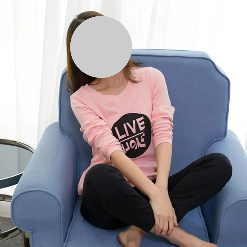 Pyjamas Mignons Coréens pour Femmes Courtes