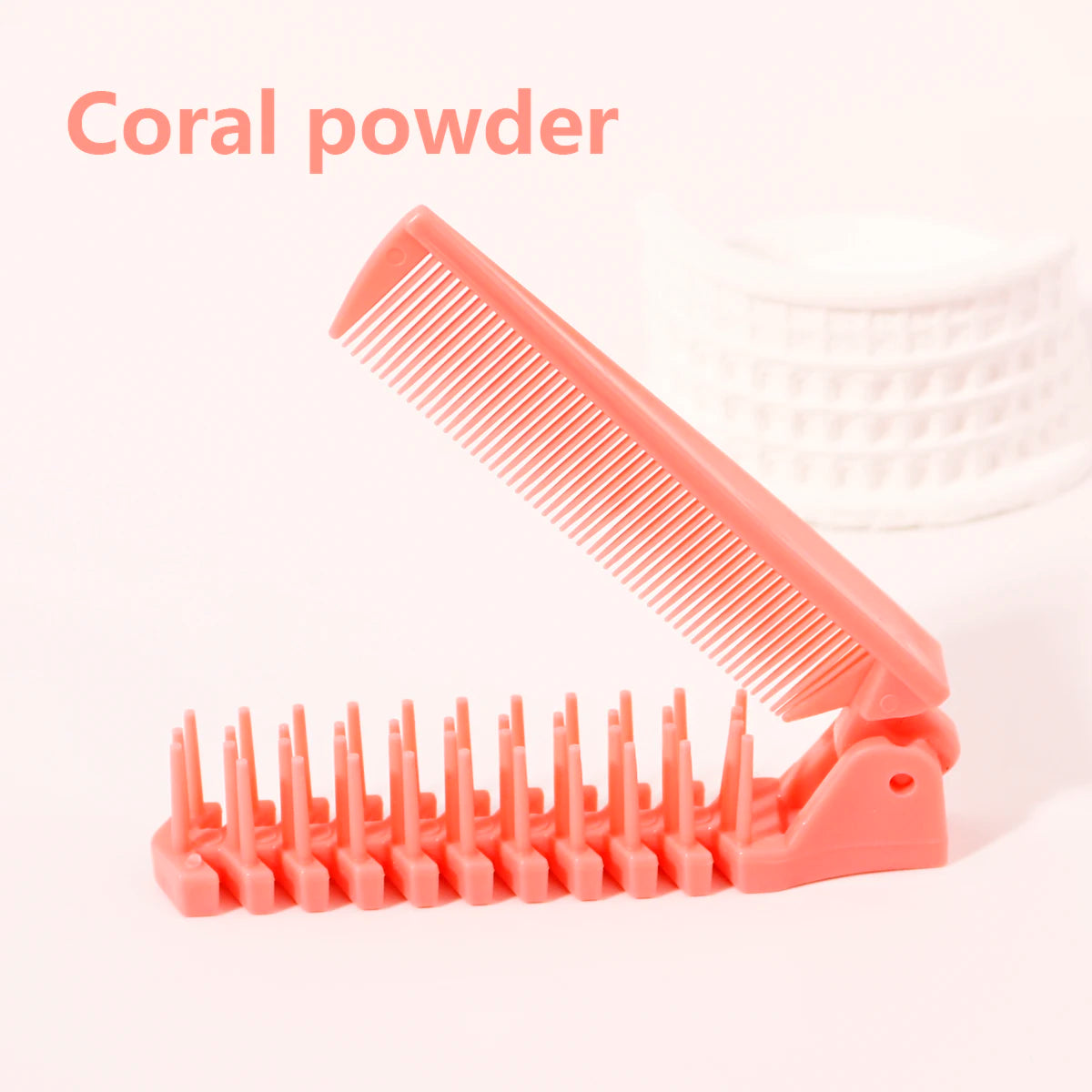 Travel-Friendly Anti-Static Folding Hair Comb