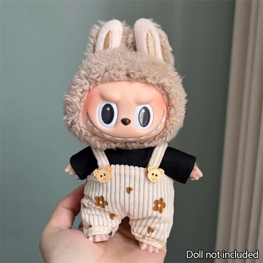 Mini Vêtements Kpop 17cm - Noël Labubu