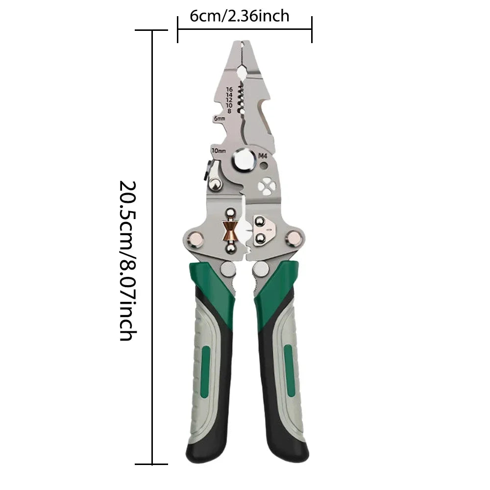 Multi-Function Wire Stripper & Cutter Tool
