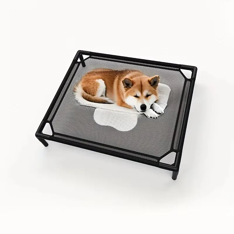 ChillElevate: Durable Elevated Pet Bed for Indoor/Outdoor