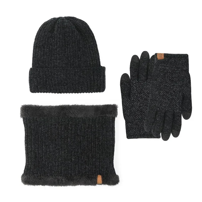 Ensemble Hiver Chic 3 pièces Polaire