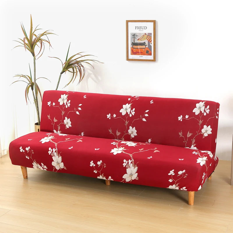 Housse Futon Spandex Antidérapante Amovible Lavable