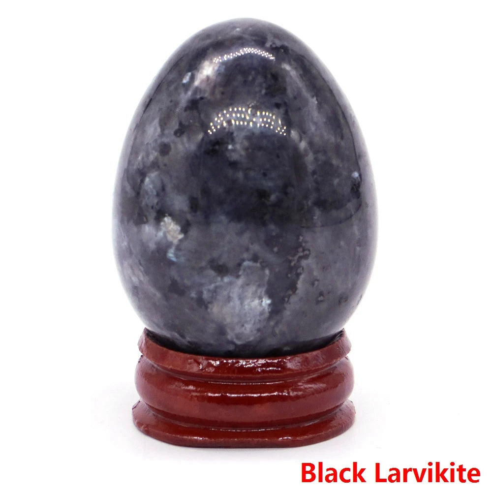 Oeuf Énergétique en Pierre Naturelle