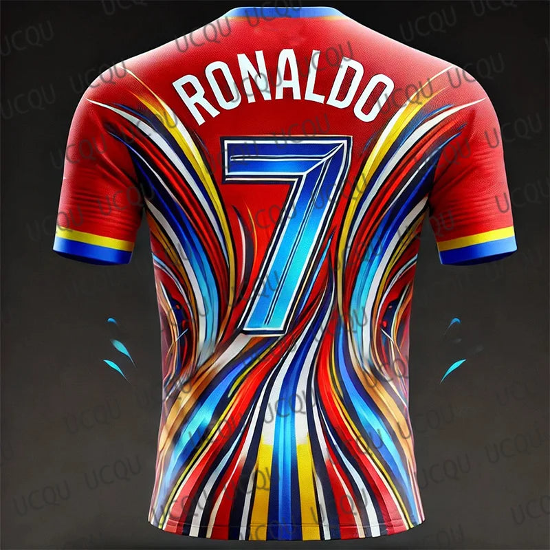 Maillot Sport Ronaldo No7 Édition Spéciale Respirable