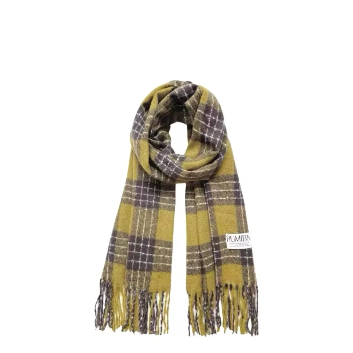 Écharpe Kimono en Cachemire Épais - Élégance et Chaleur