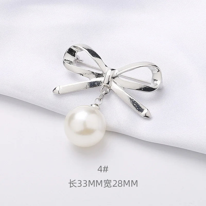 Broche Perle Élégante pour Femme - Charmant et Pratique