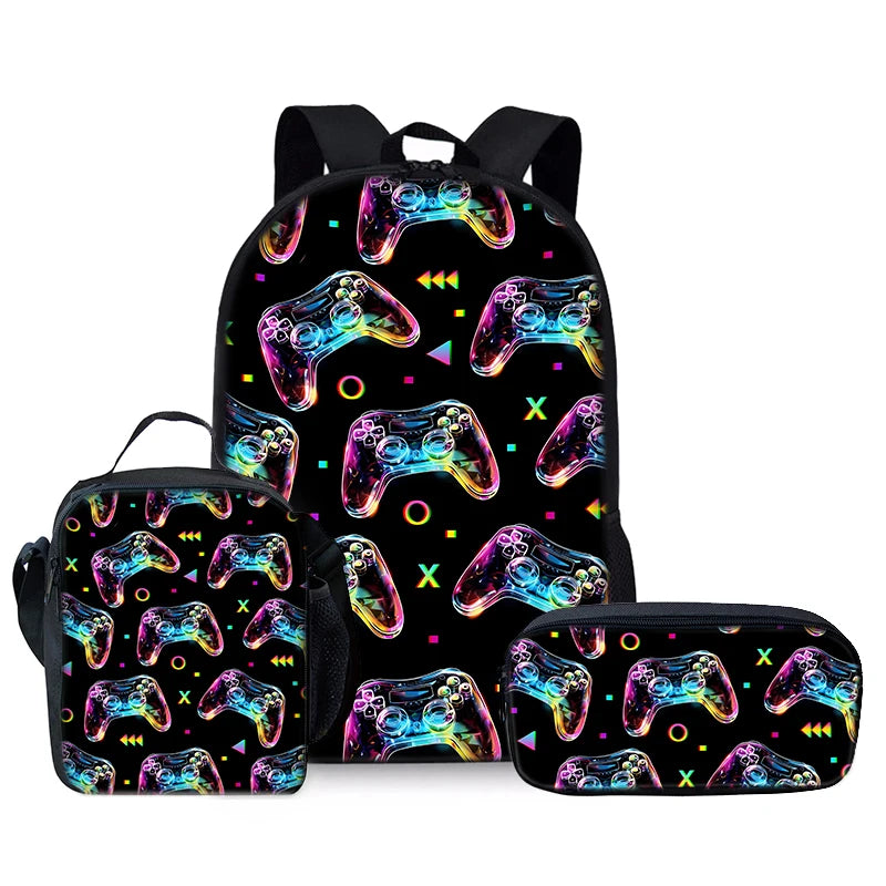 Sac à dos 3D Flamme Brûlante VINKA