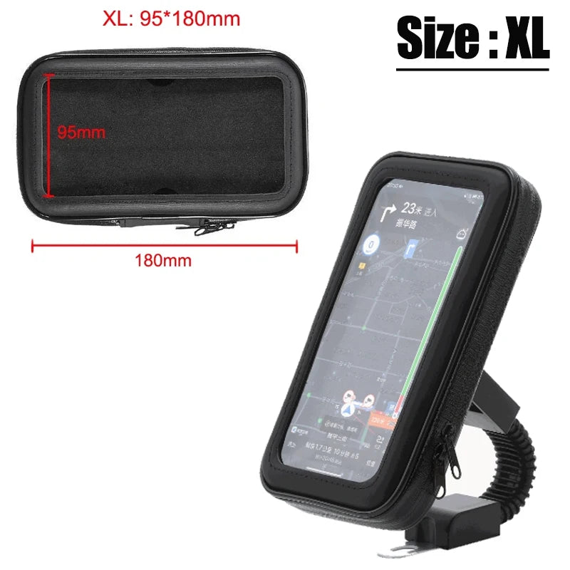 Support Téléphone Étanche VIKEFON pour Moto/Vélo