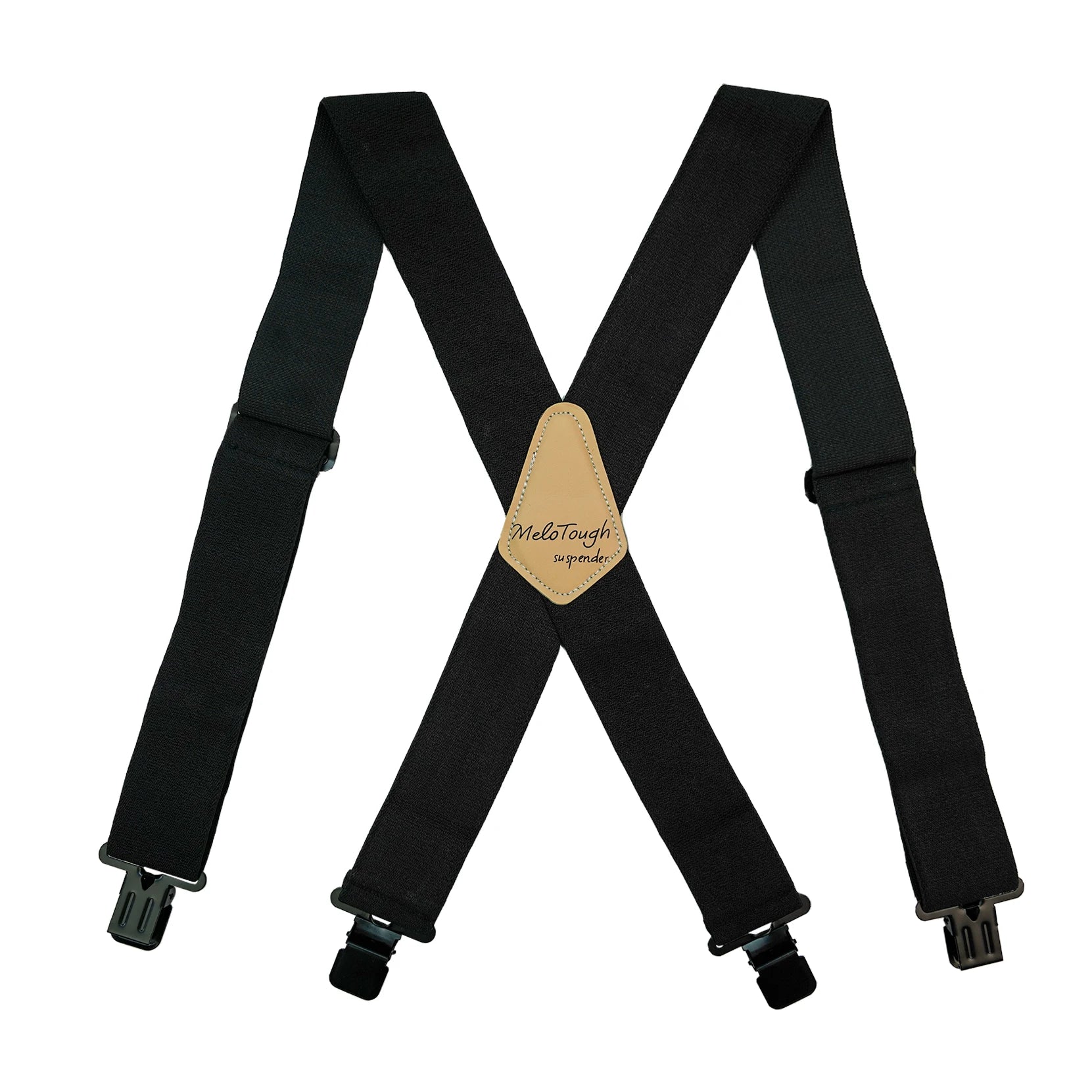 MELOTOUGH X-Back Elastic Work Suspenders for Men