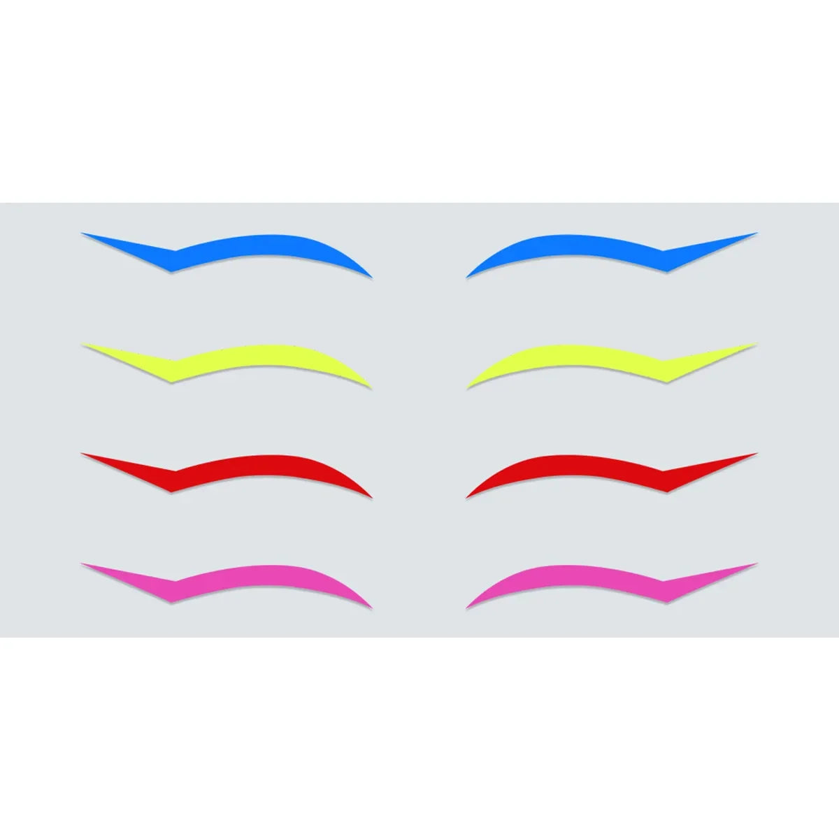 Autocollants Glamour pour Double Paupière Étincelants