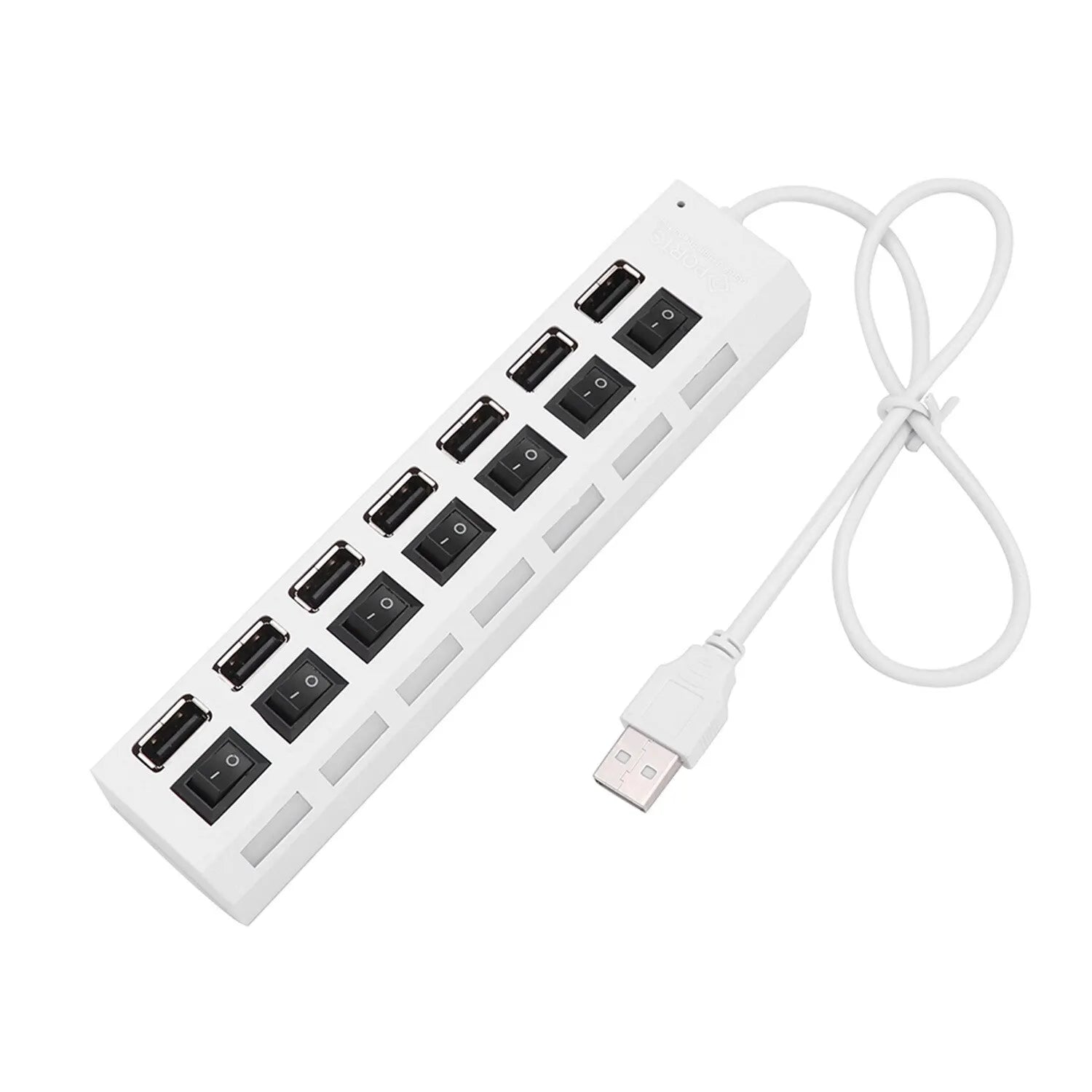 MultiPort USB Hub 7-in-1 Adapter by SUPMANGO