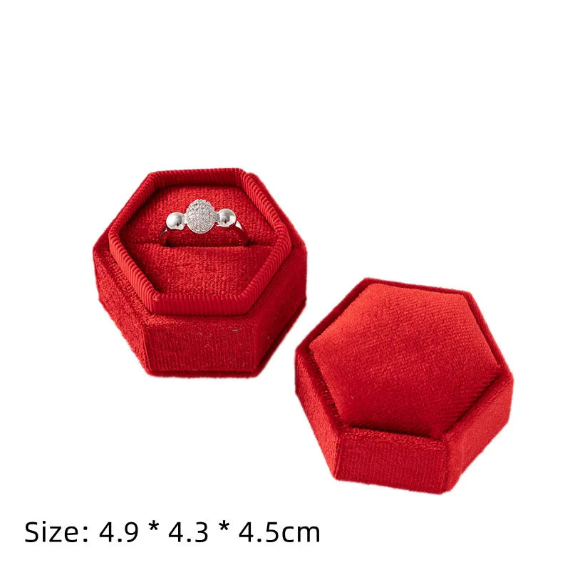 Boîte Velours Élégante pour Bijoux et Cadeaux