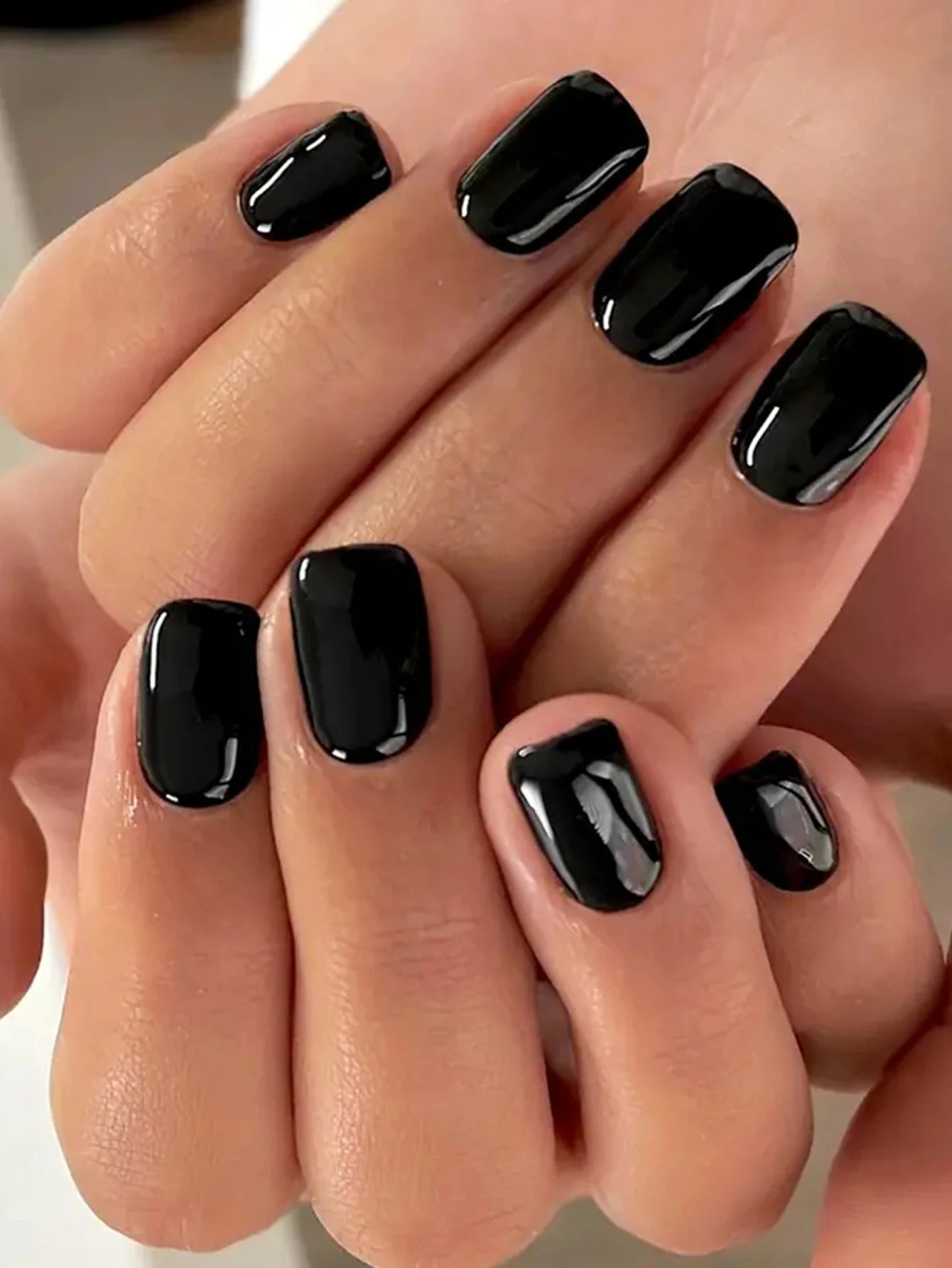 NailArt Éclat Rouge - 24 Faux Ongles