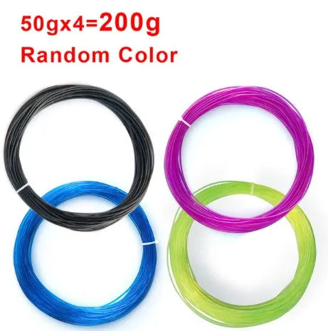Filament TPU Flexible 1.75mm Turquoise Transparent 1kg