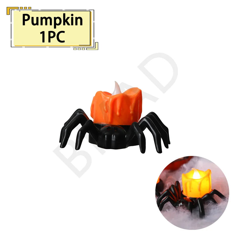 Yeux Lumineux de Citrouille Halloween