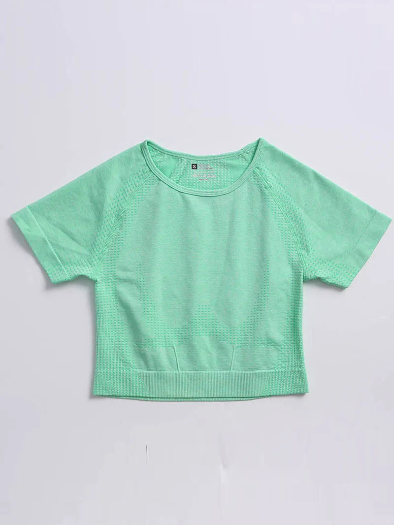 Top Yoga Femme Séchage Rapide Sans Couture