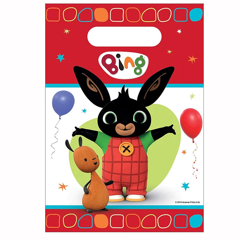 Fête Lapin Rouge et Noir