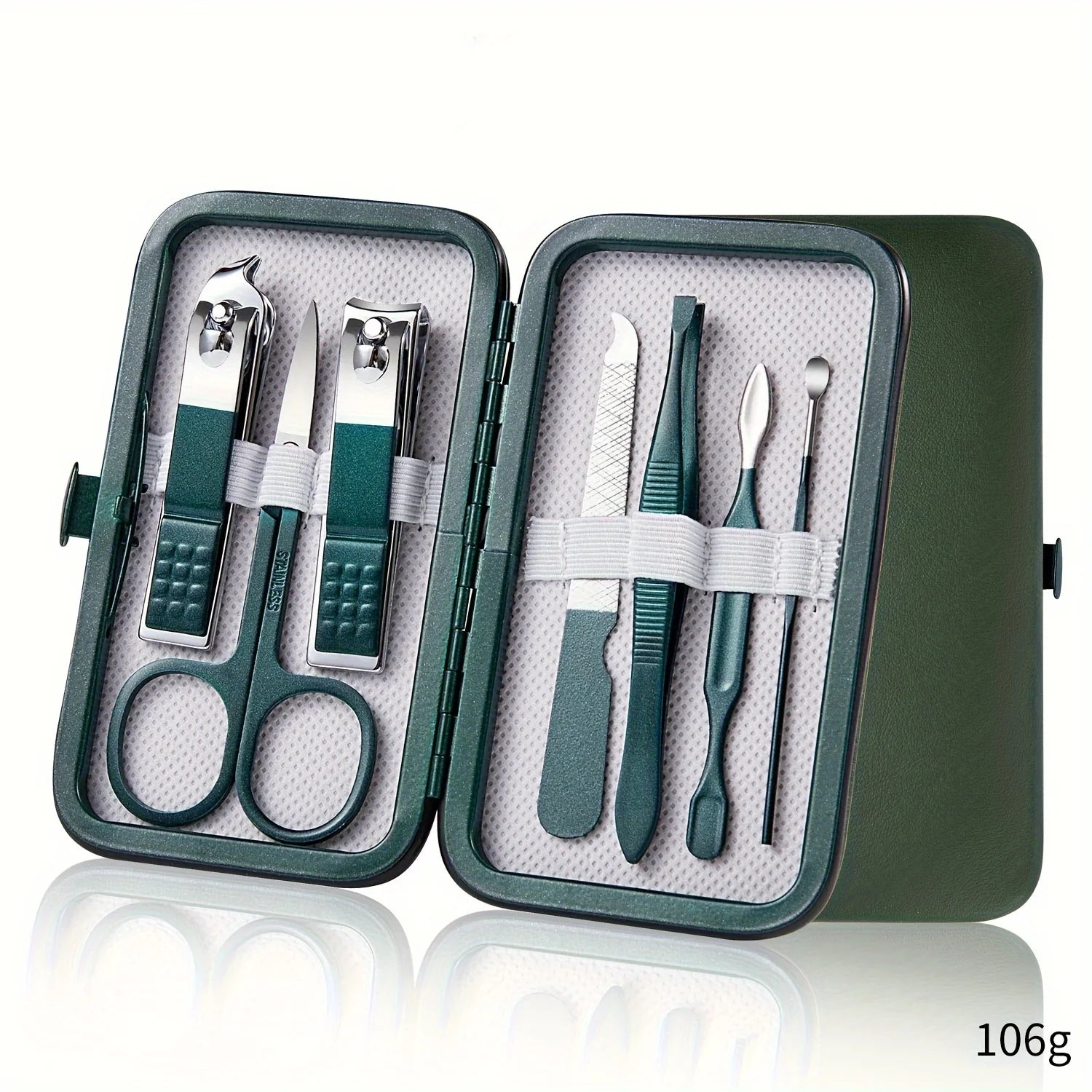 Kit Manucure Pro - Ensemble Acier Inox Voyage 7-18 pcs
