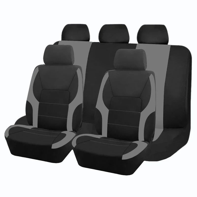 Polyester Sporty Car Seat Covers - Universal Fit