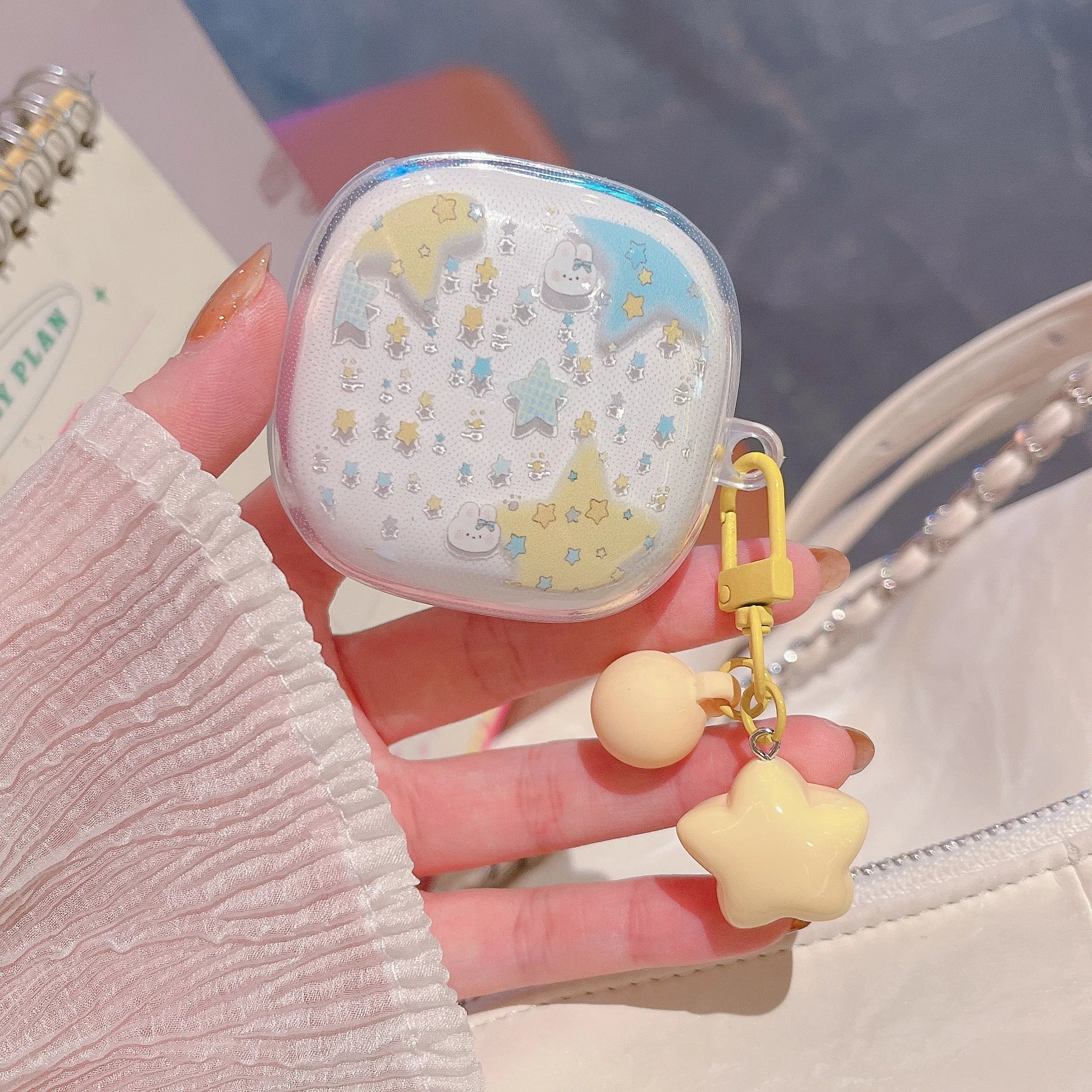 Cartoon Clear Case for Redmi Buds 6 & SE