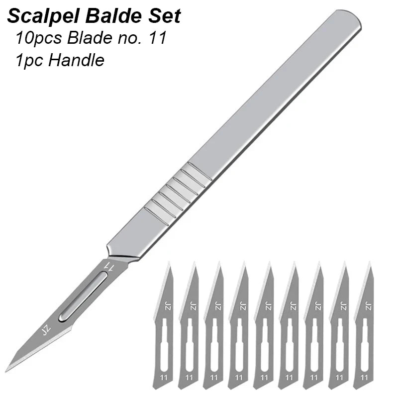Couteaux Pro Scalpel - Ensemble Artisanat